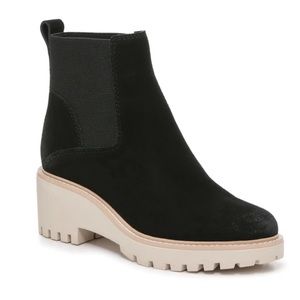 Dolce Vita Haddie Wedge Chelsea Boot - Size 8